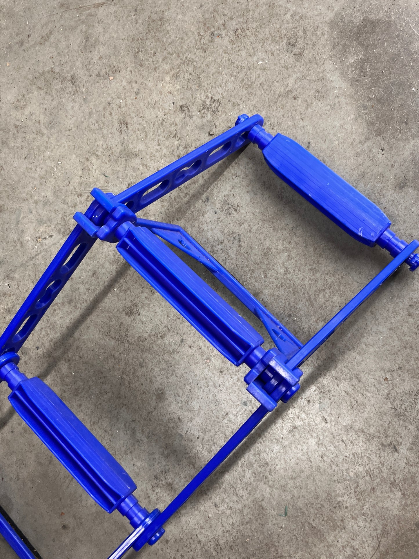 Kunstof zwemtrap 6 treden, inklapbaar tot 225 KG