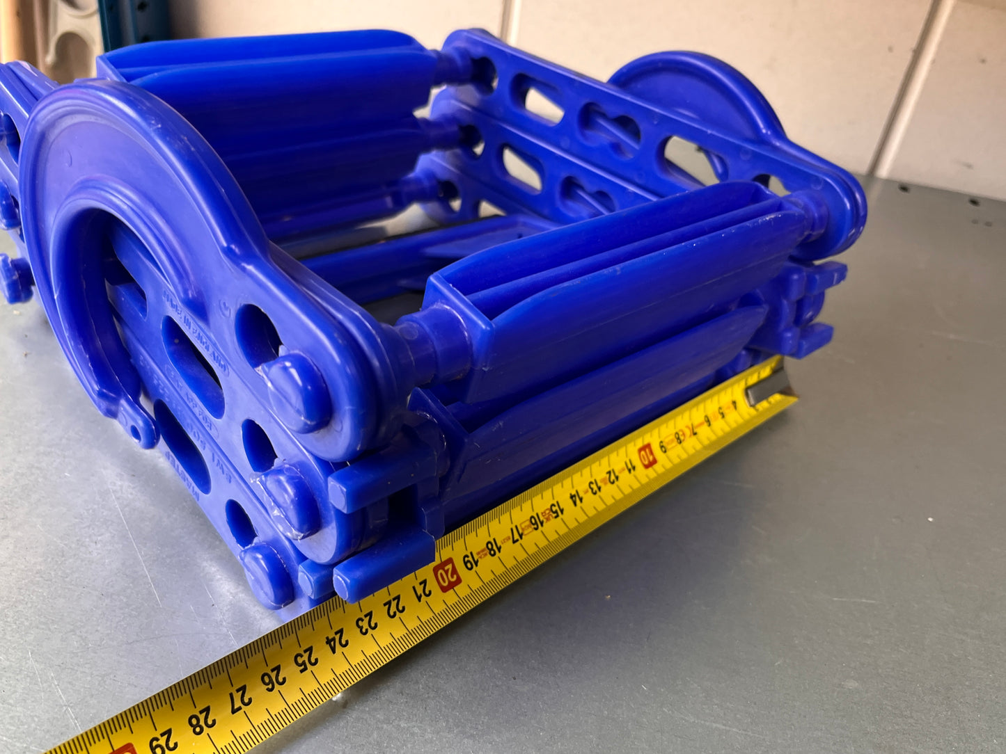 Kunstof zwemtrap 6 treden, inklapbaar tot 225 KG