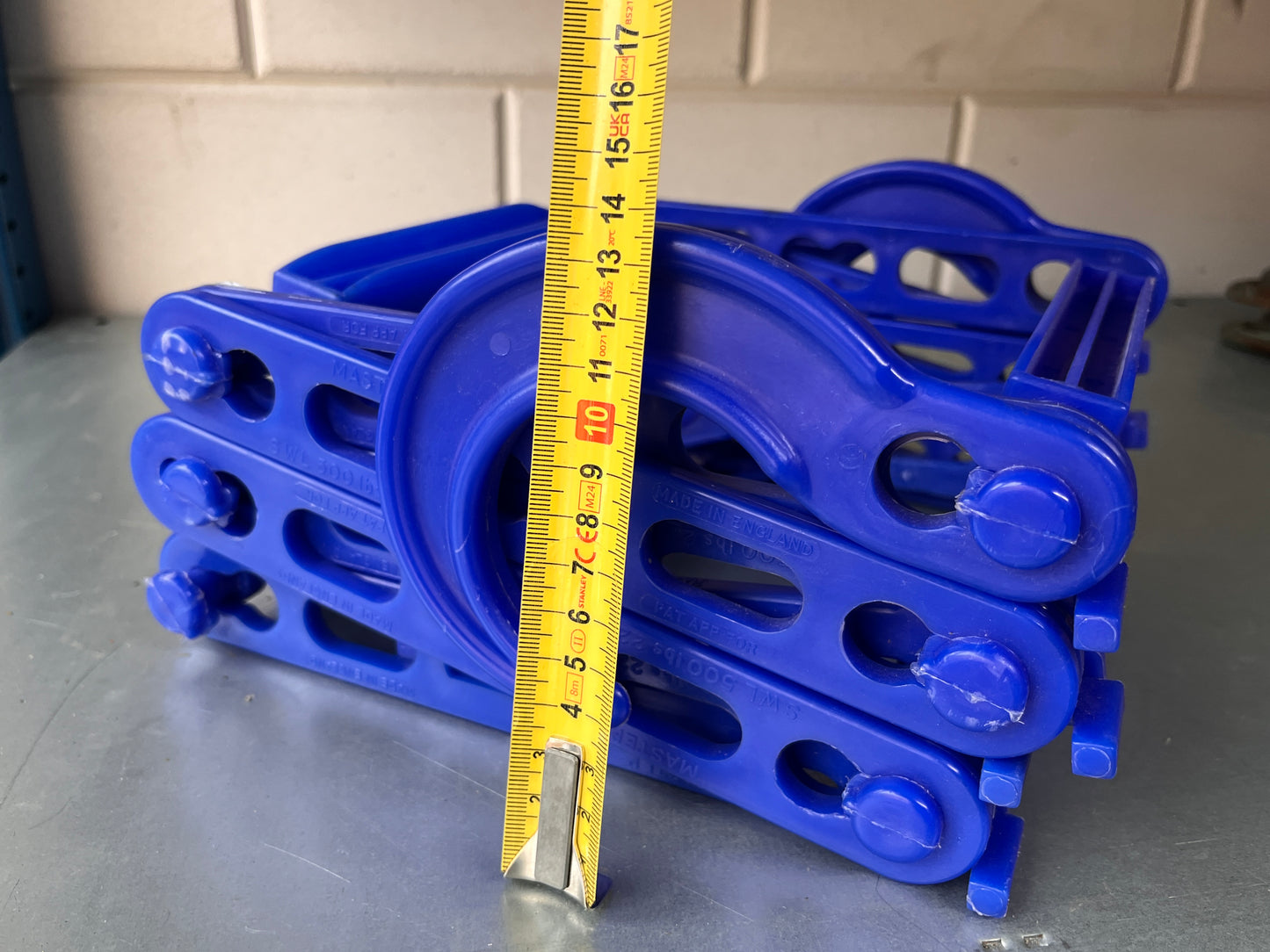 Kunstof zwemtrap 6 treden, inklapbaar tot 225 KG