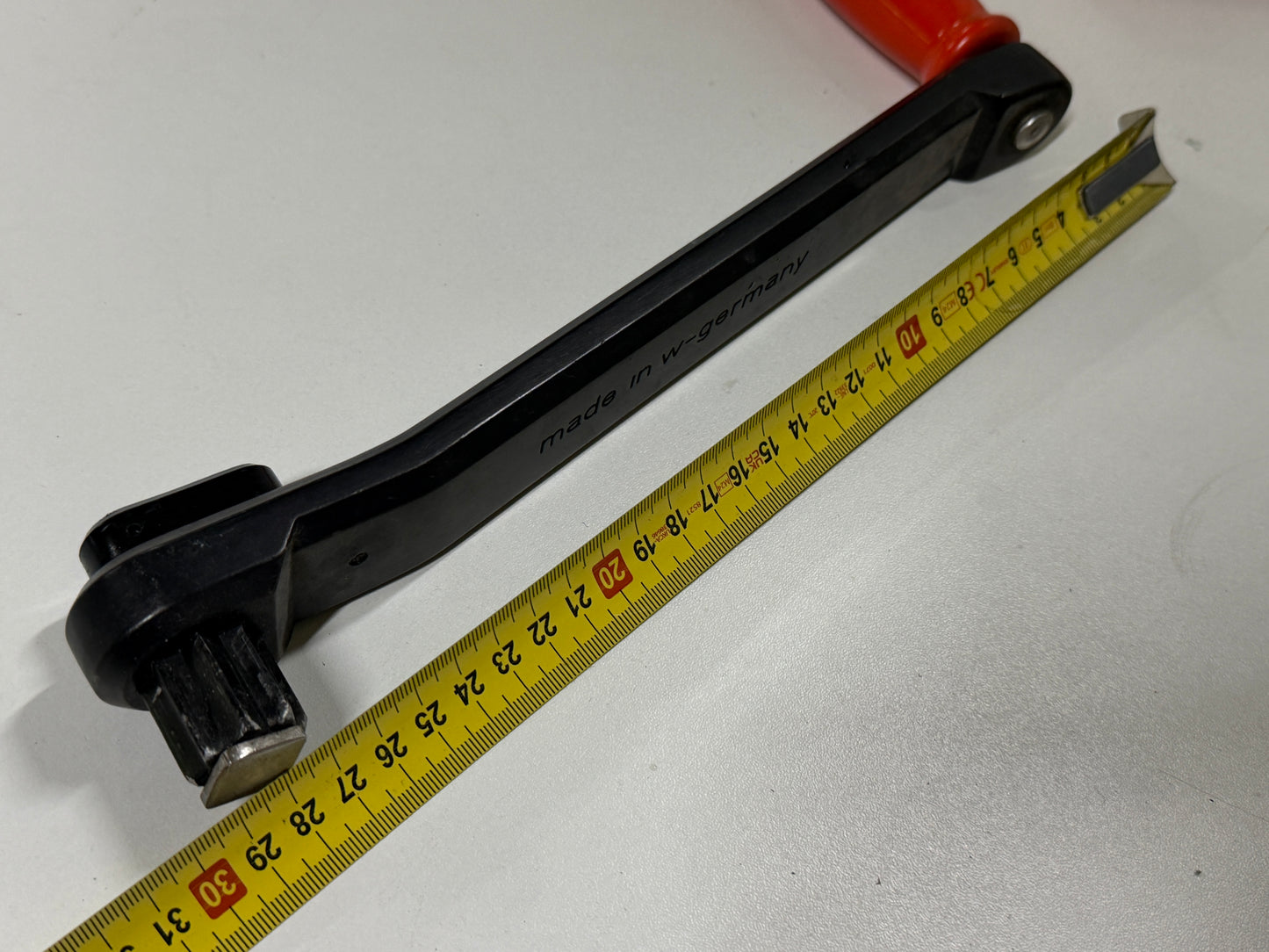 Meissner lierhendel 29 cm met lock