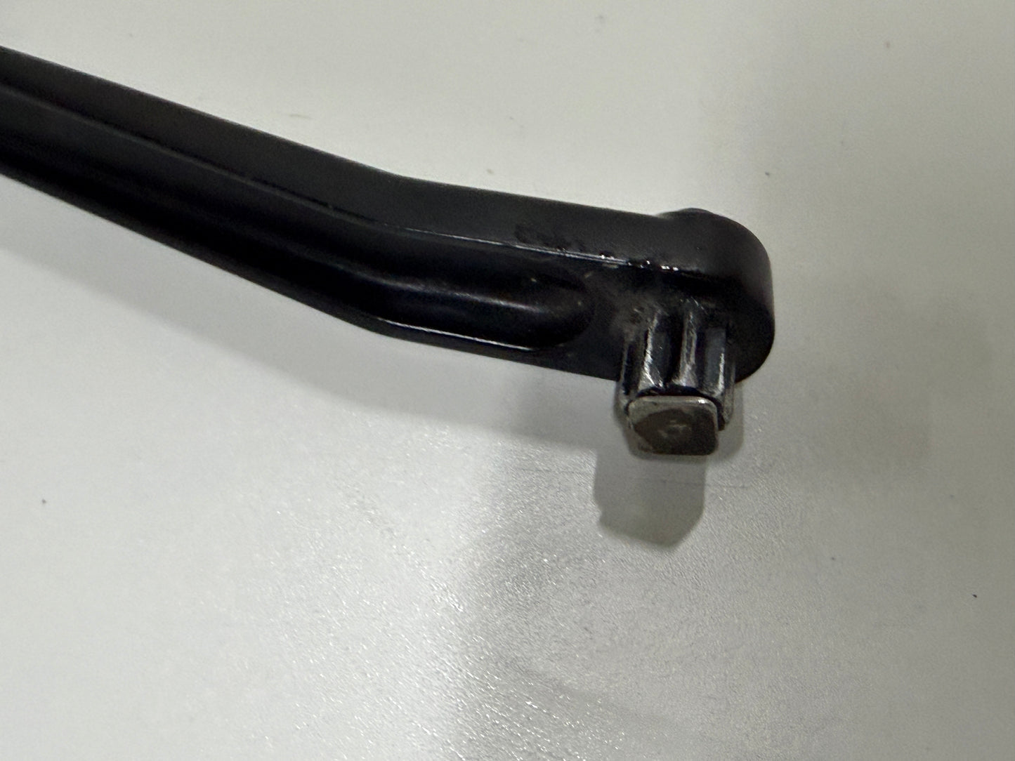 Enkes lierhendel 29 cm met defecte lock