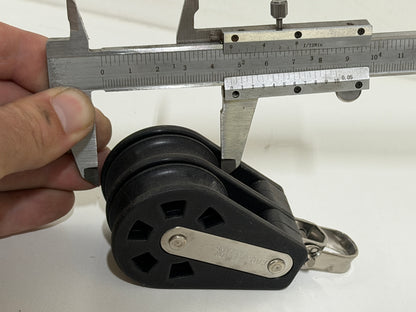 Barton 2 schijfsblok gelagerd 47 mm tot 11 mm lijn - NIEUW