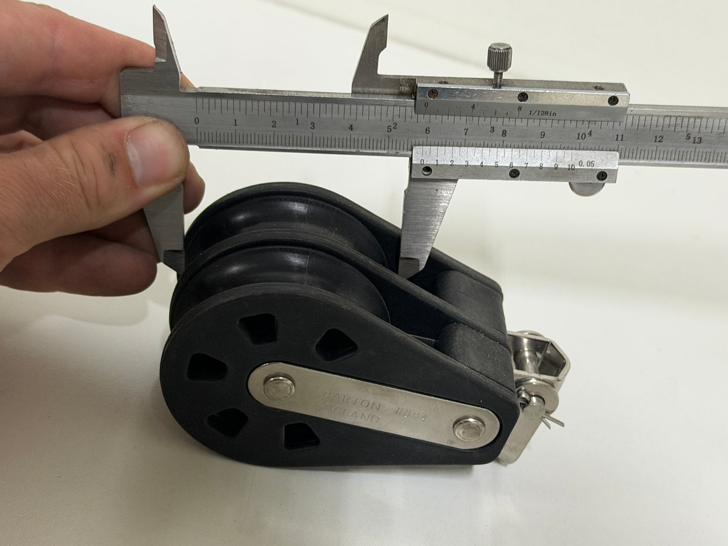 Barton 2 schijfsblok gelagerd 59 mm tot 14 mm lijn - NIEUW
