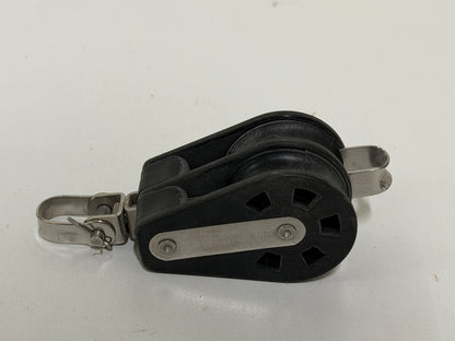 Barton 2 schijfsblok gelagerd, hondvot 45 mm tot 10 mm lijn - NIEUW