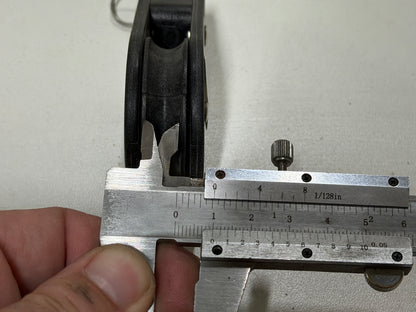 Barton 1 schijfsblok gelagerd 45 mm tot 10 mm lijn