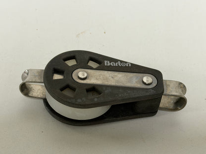 Barton 1 schijfsblok 45 mm tot 10 mm lijn met hondsvot - NIEUW