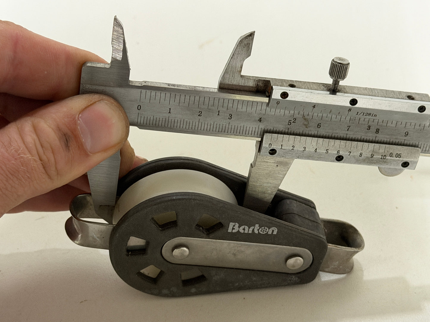 Barton 1 schijfsblok 45 mm tot 10 mm lijn met hondsvot - NIEUW