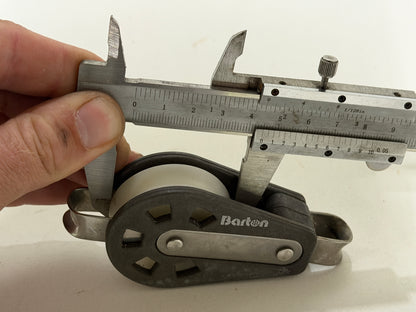 Barton 1 schijfsblok 45 mm tot 10 mm lijn met hondsvot - NIEUW