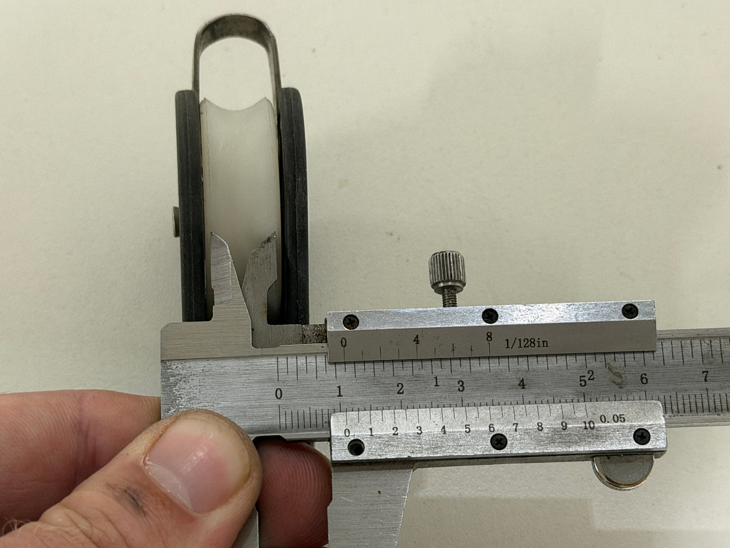 Barton 1 schijfsblok 45 mm tot 10 mm lijn met hondsvot - NIEUW