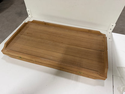 Teak tafel inklapbaar 650 x 350/700 mm - NIEUW