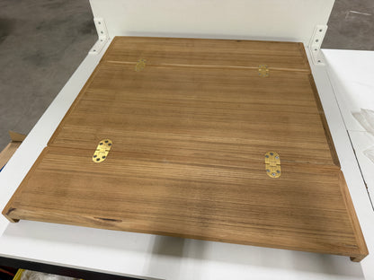 Teak tafel inklapbaar 650 x 350/700 mm - NIEUW
