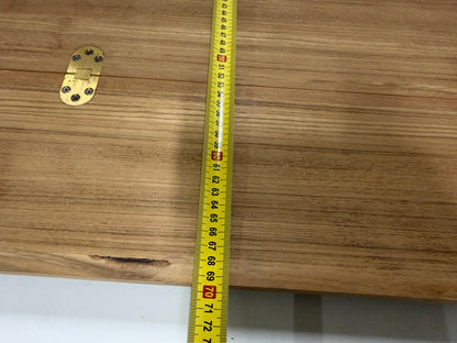 Teak tafel inklapbaar 650 x 350/700 mm - NIEUW