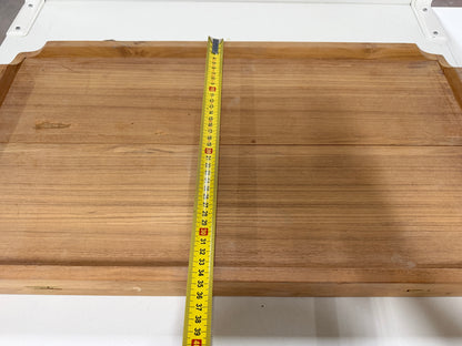 Teak tafel inklapbaar 650 x 350/700 mm - NIEUW