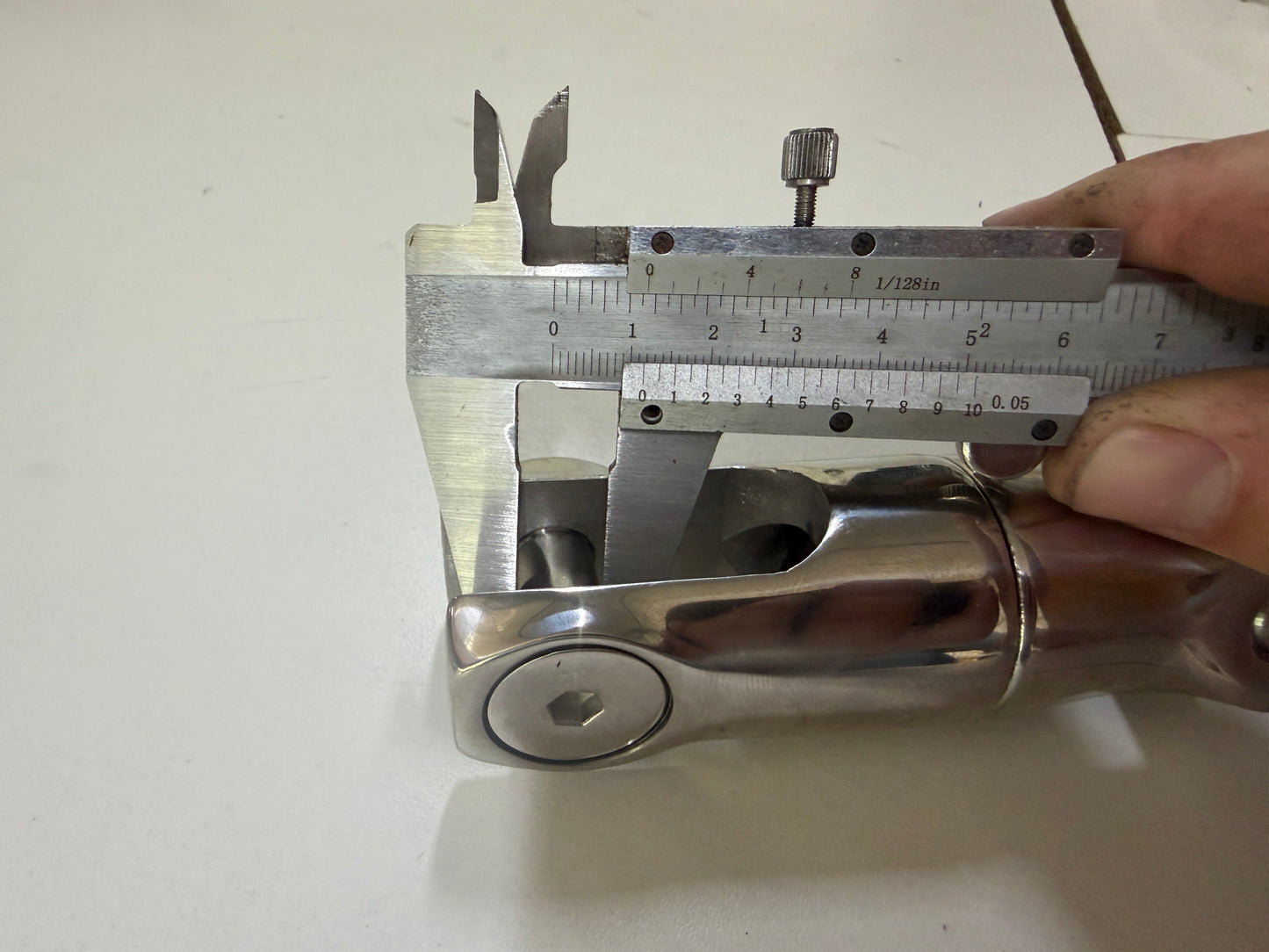 RVS ankertwartel lengte 120 mm - NIEUW