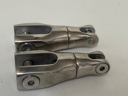 RVS ankerwartel lengte 100 mm - NIEUW