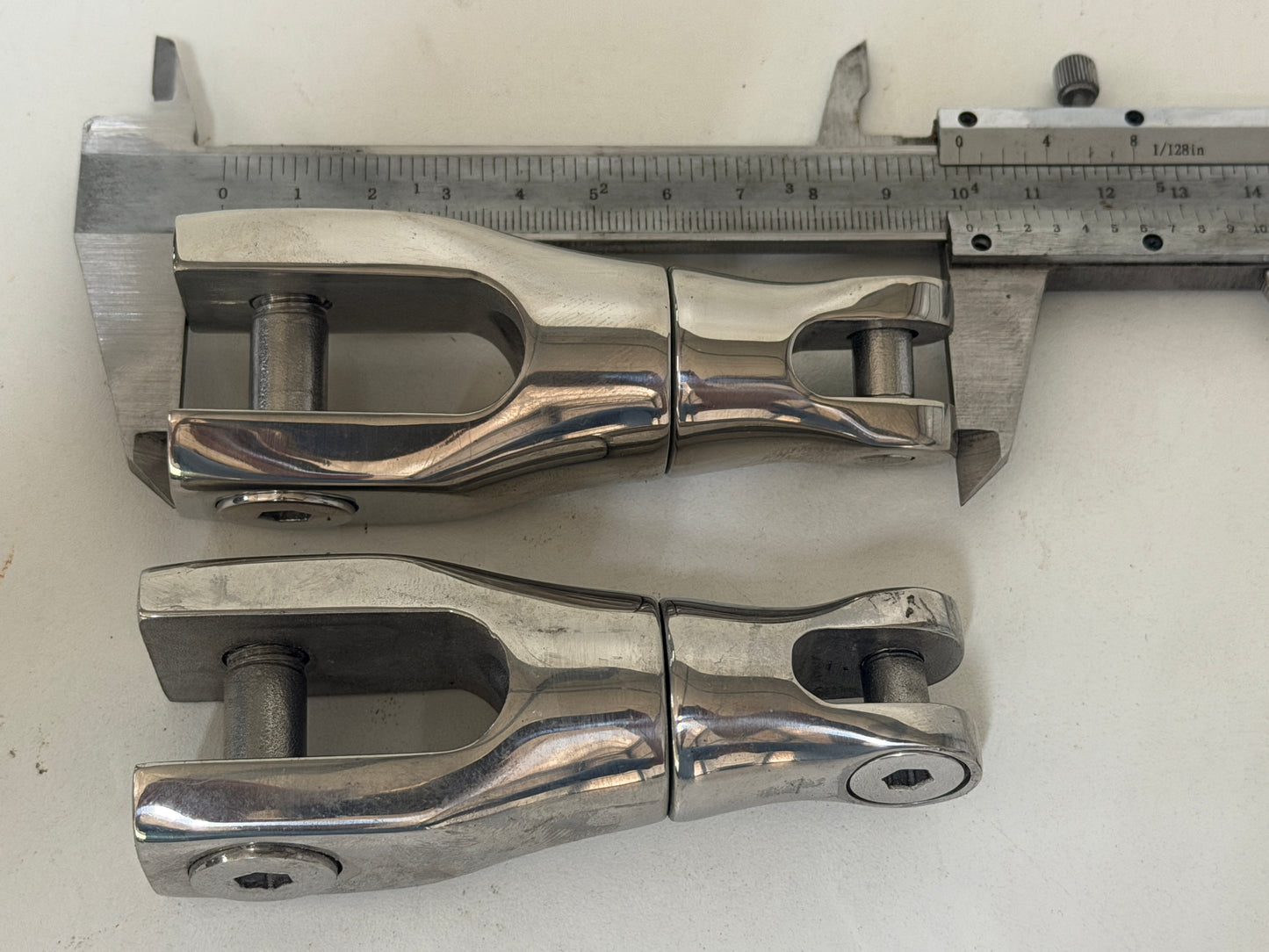 RVS ankerwartel lengte 100 mm - NIEUW