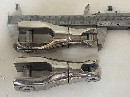 RVS ankerwartel lengte 100 mm - NIEUW