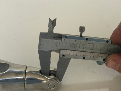 RVS ankerwartel lengte 100 mm - NIEUW