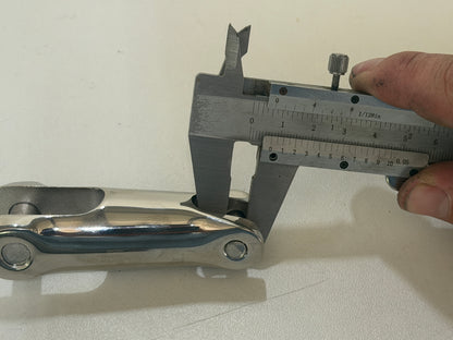 RVS ankerwartel lengte 89 mm - NIEUW