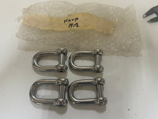 D sluiting met inbusbout 12 mm - NIEUW