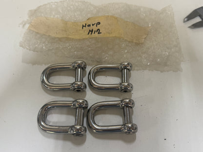 D sluiting met inbusbout 12 mm - NIEUW