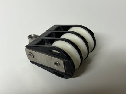 HYE 3 schijfs blok 50 mm schijf 12 mm lijn