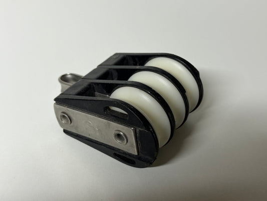 HYE 3 schijfs blok 50 mm schijf 12 mm lijn