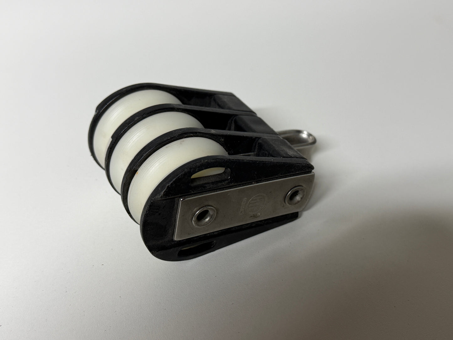 HYE 3 schijfs blok 50 mm schijf 12 mm lijn