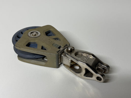 Lewmar 1 schijfs blok 90 mm schijf tot 14 mm lijn