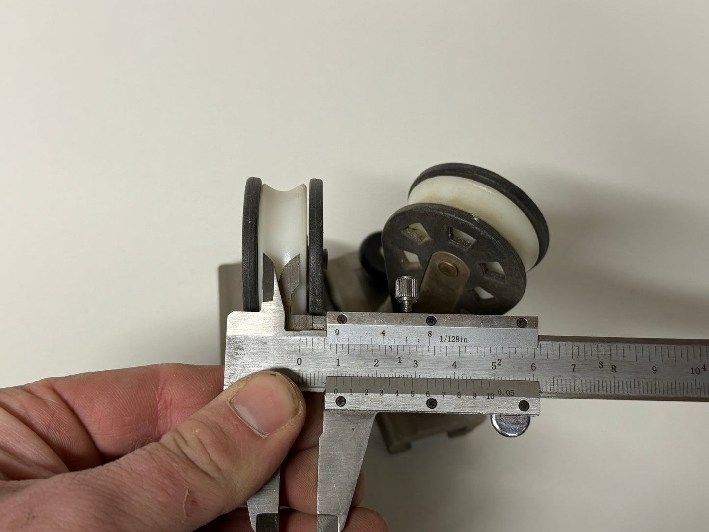 Barton staand blok voor op rail 25 mm