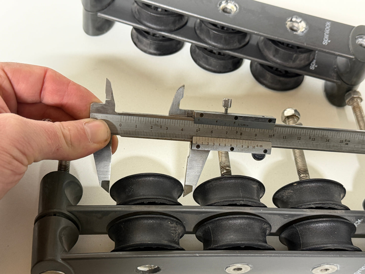 Spinlock dubbele valgeleider 3 schijfs 50 mm