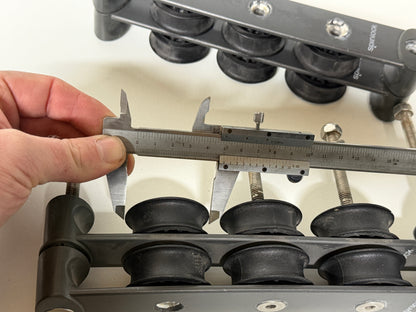 Spinlock dubbele valgeleider 3 schijfs 50 mm