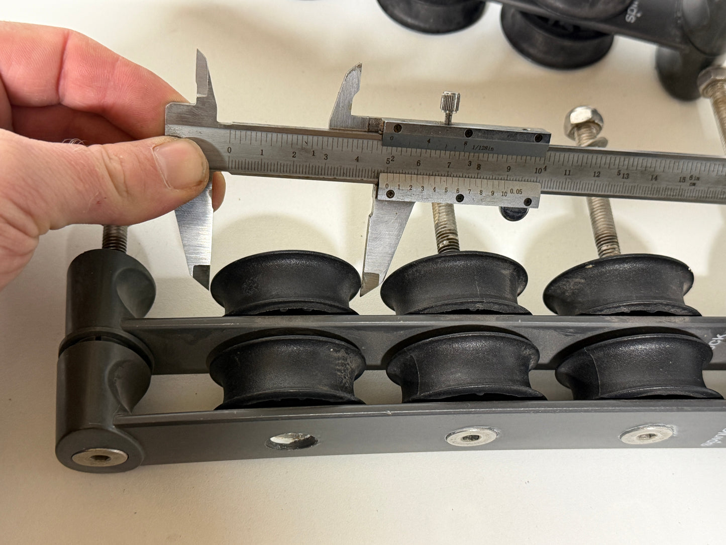 Spinlock dubbele valgeleider 3 schijfs 50 mm