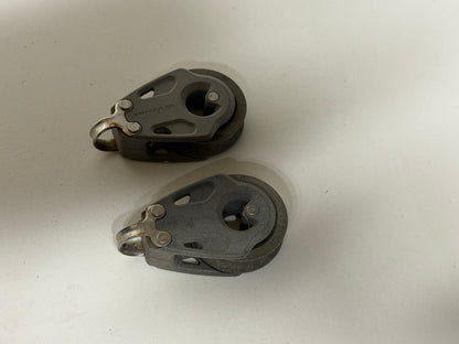 Lewmar 1 schijfs blokje voor 10 mm gelagerd