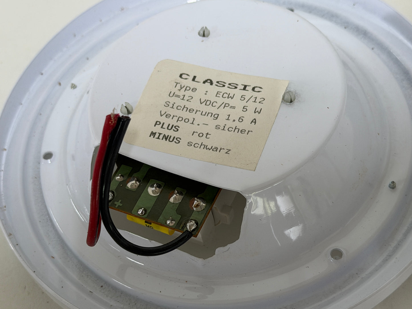 Plafondlamp ECW 5/12 - NIEUW