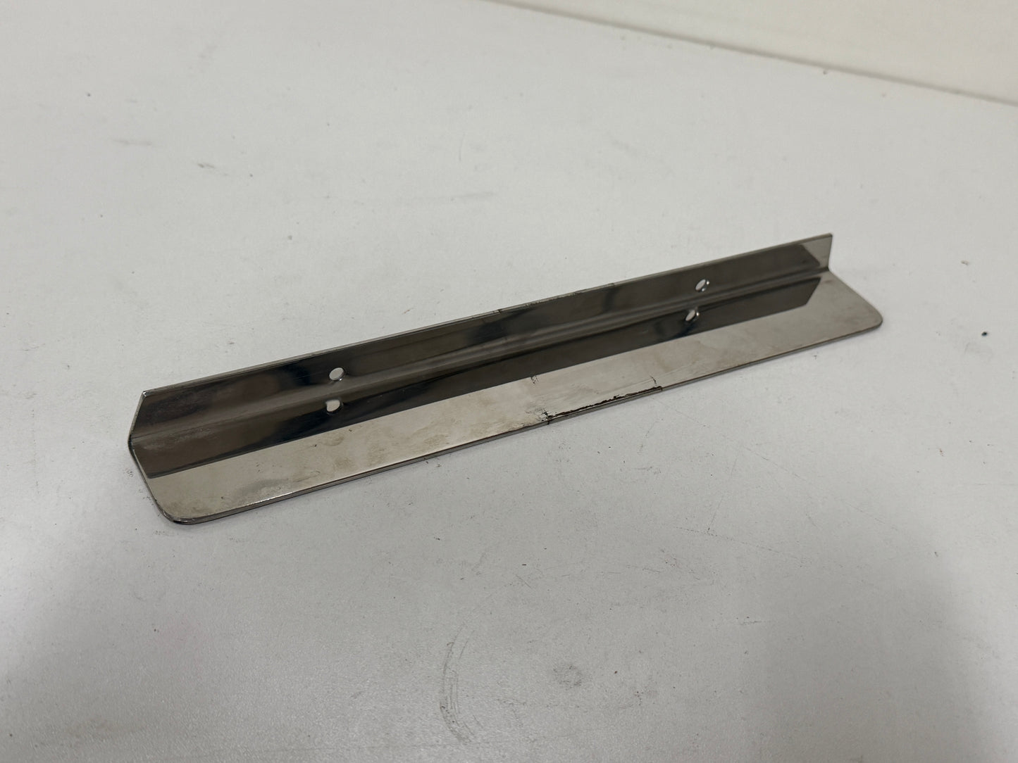 RVS vlambeschermer voor oven 290 x 40 mm - NIEUW