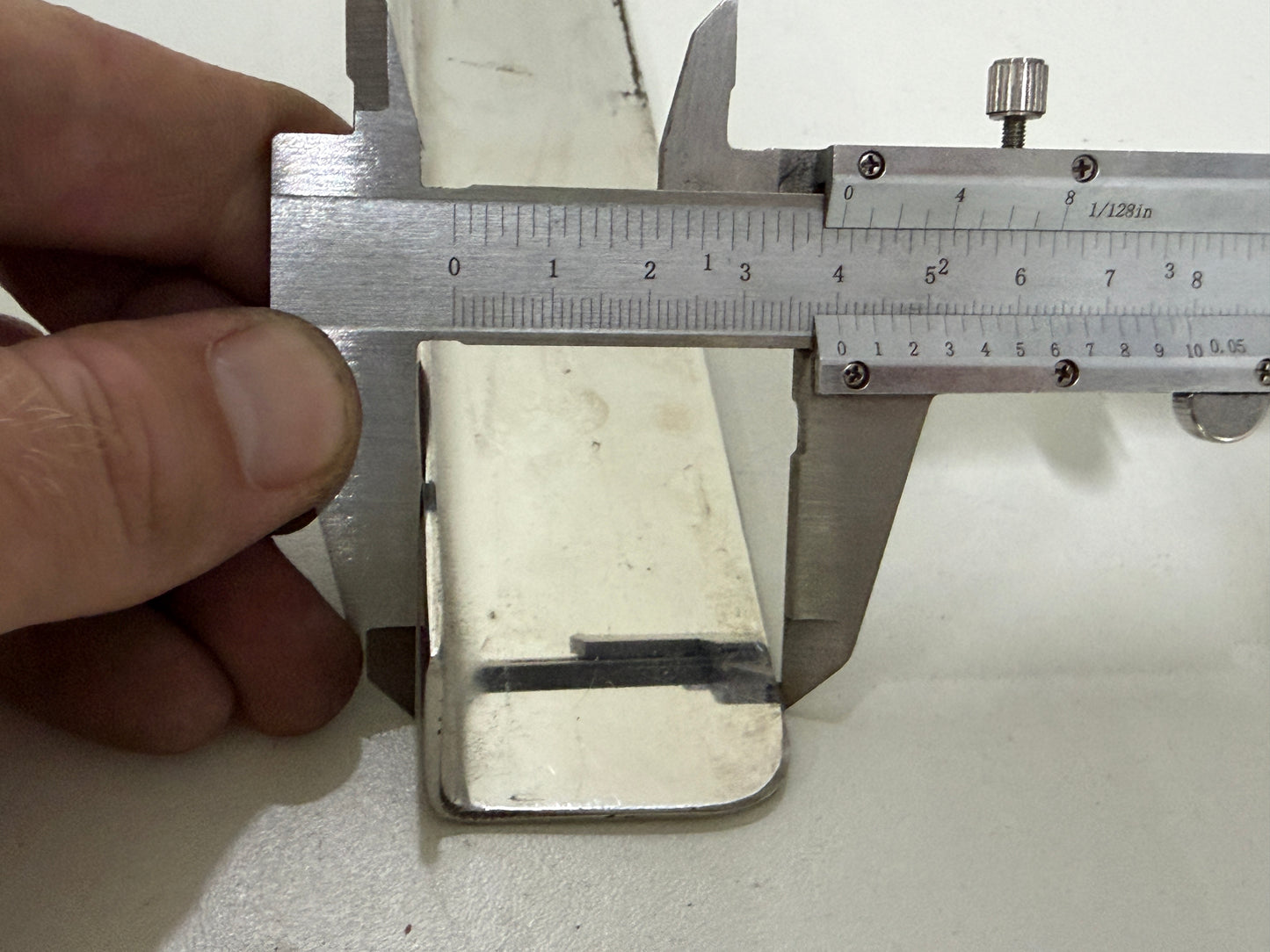 RVS vlambeschermer voor oven 290 x 40 mm - NIEUW