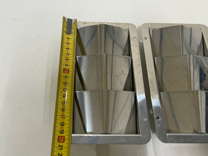 Talamex Ventilatierooster RVS 3 inlaten 205 x 115 mm