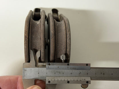 Tufnol 1 schijfs blok 76 mm tot 12 mm