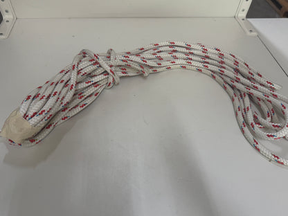 14 meter Tiptolest 12 mm rood val/schoot - NIEUW