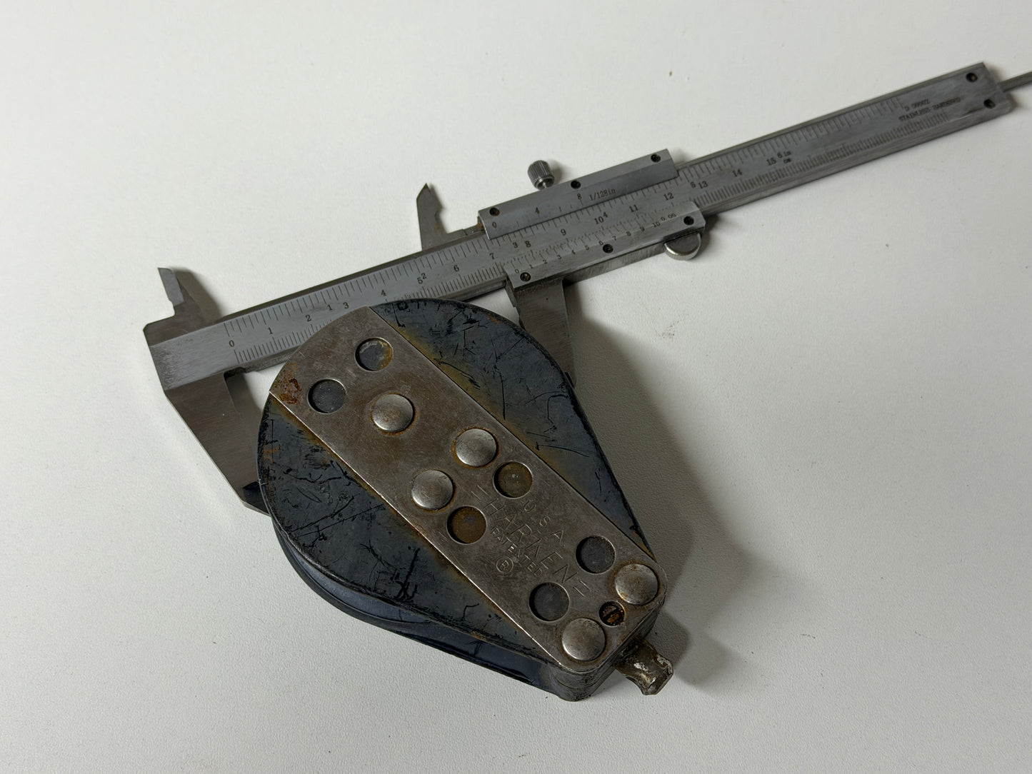 Harken 1 schijf blok 74 mm tot 13 mm lijn met wartel gelagerd