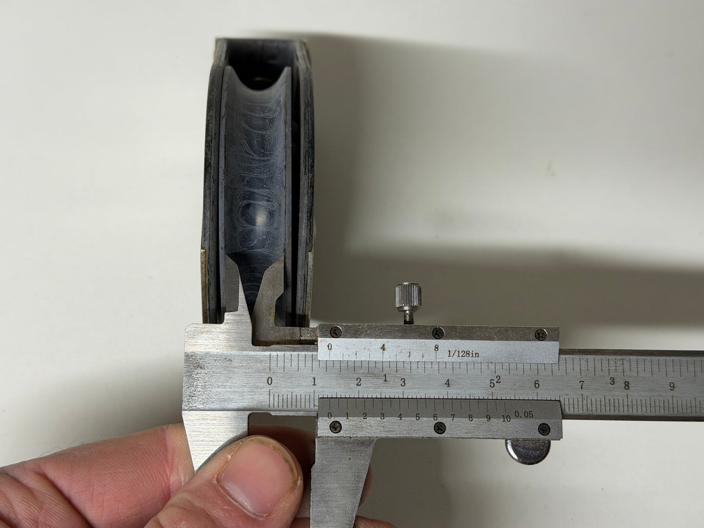 Harken 1 schijf blok 74 mm tot 13 mm lijn met wartel gelagerd