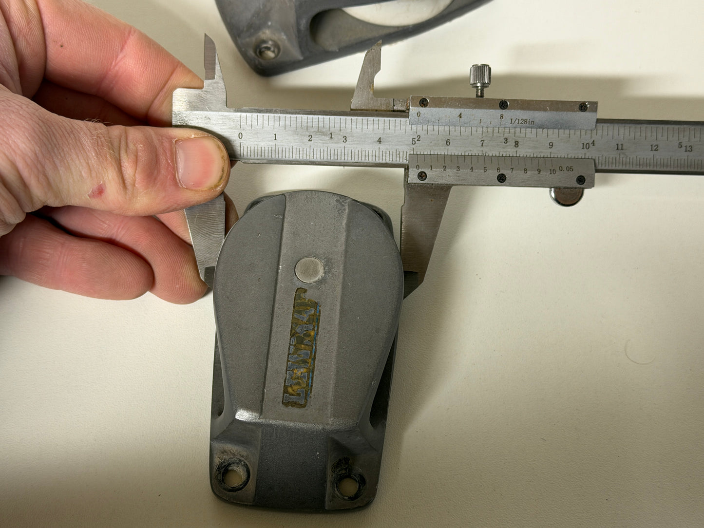 Lewmar schildpadblok / voetblok 50 mm tot 12 mm lijn