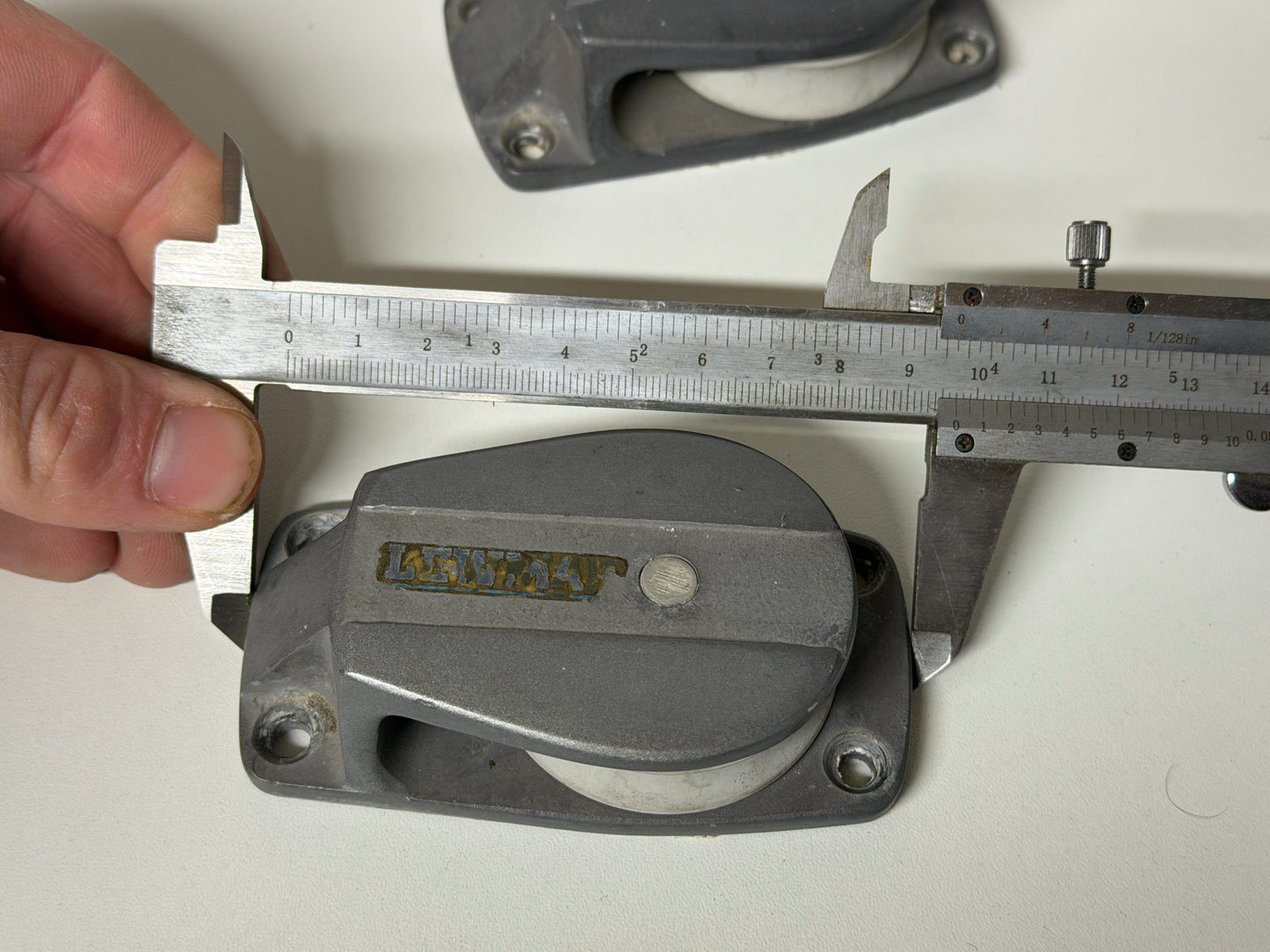 Lewmar schildpadblok / voetblok 50 mm tot 12 mm lijn