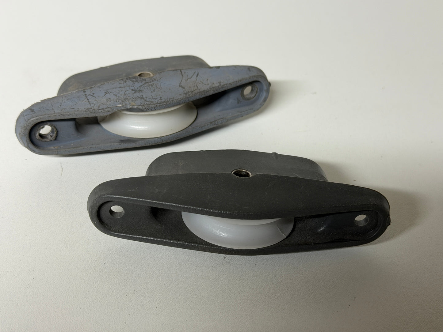 1 schijfs blok door dek max 10 mm lijn