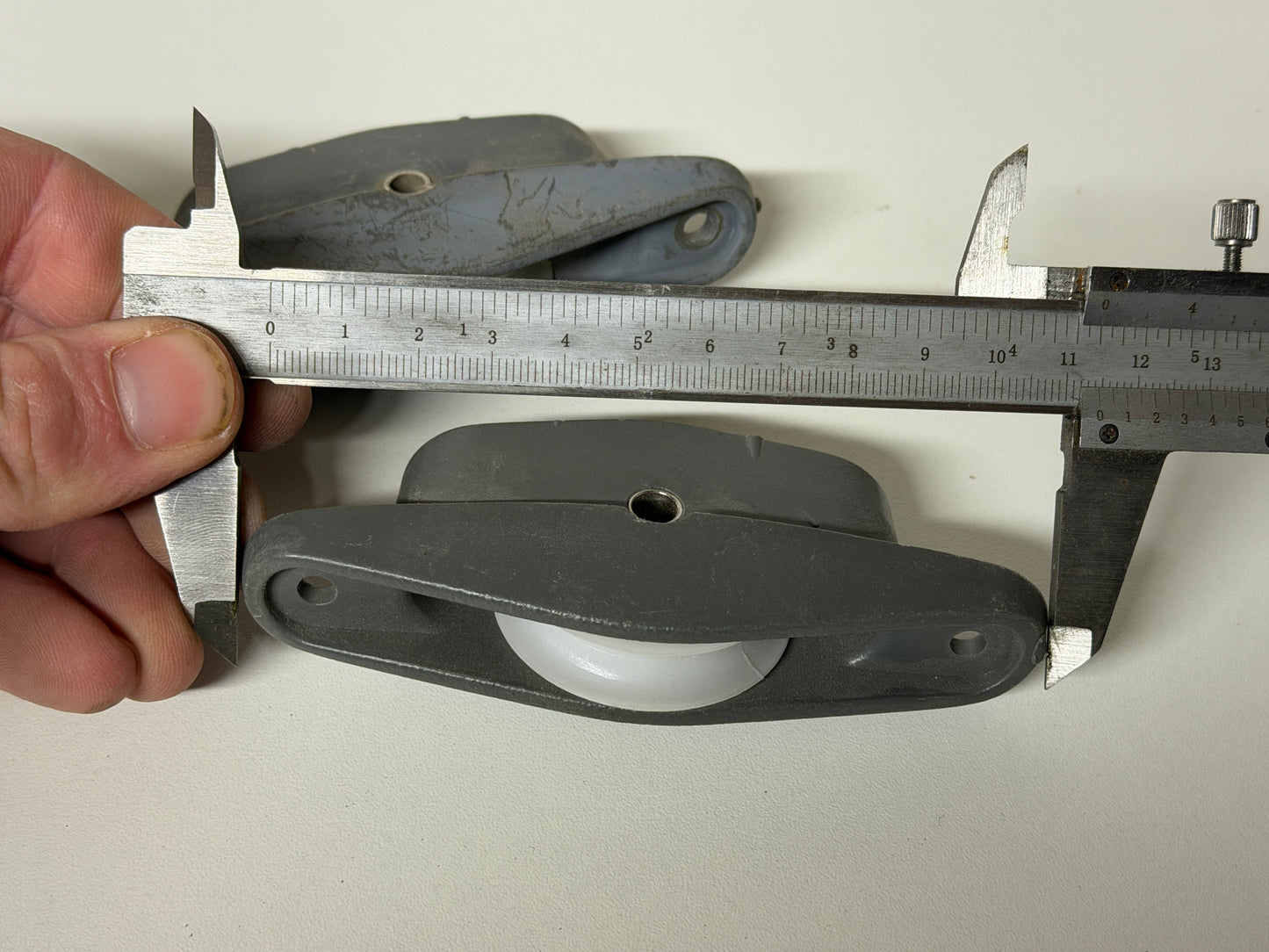 1 schijfs blok door dek max 10 mm lijn