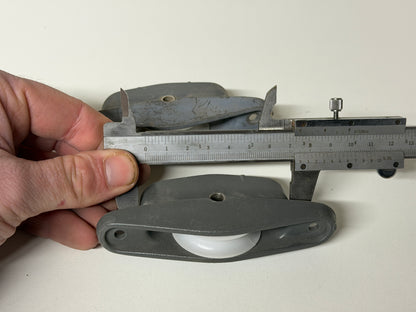 1 schijfs blok door dek max 10 mm lijn