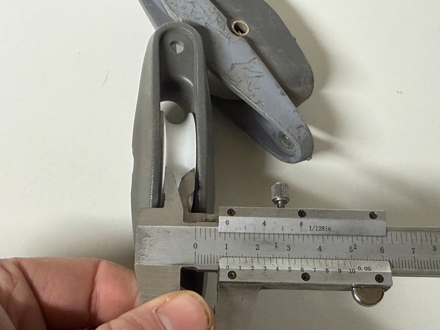 1 schijfs blok door dek max 10 mm lijn