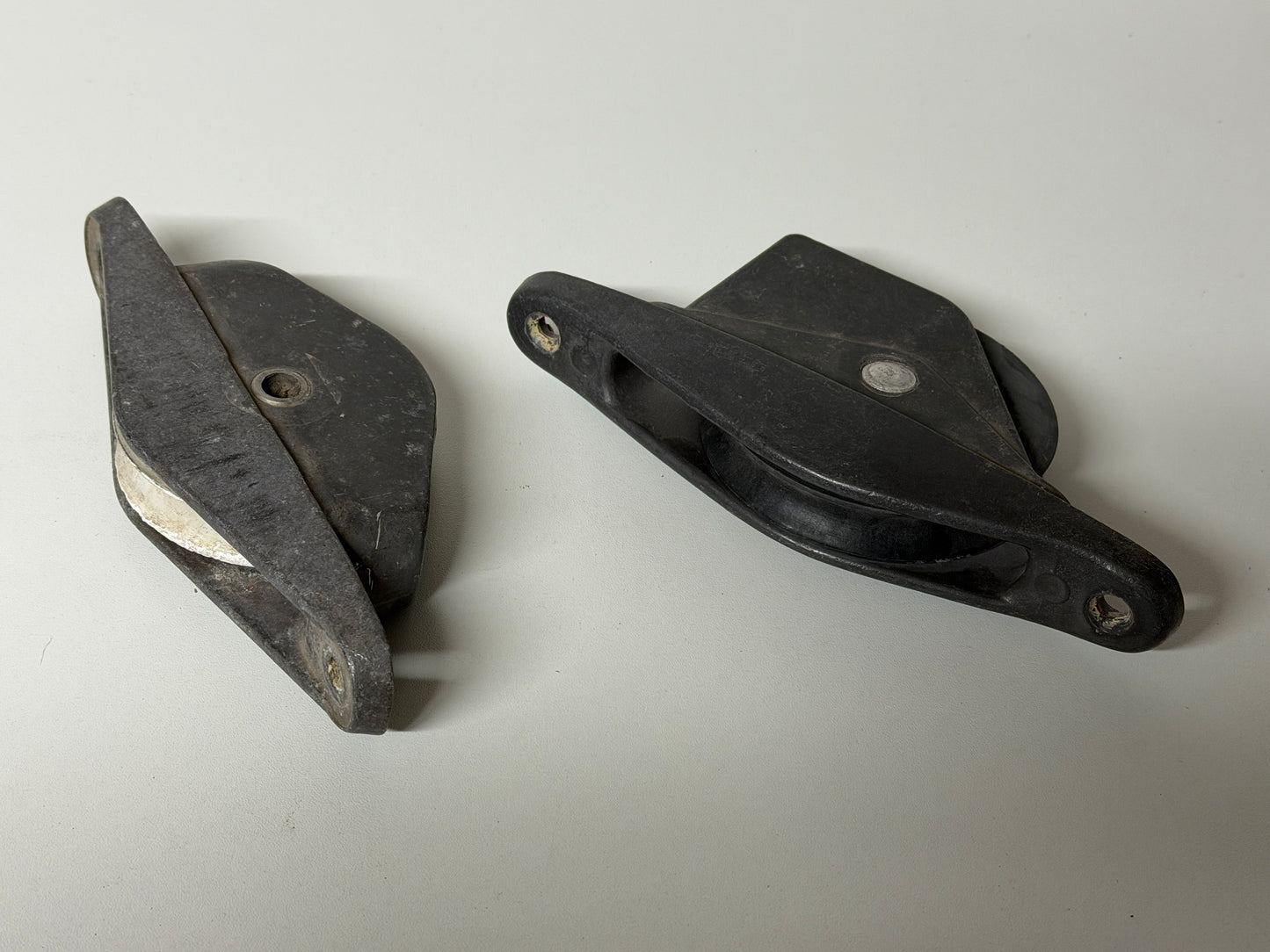 1 schijfs blok door dek max 12 mm lijn