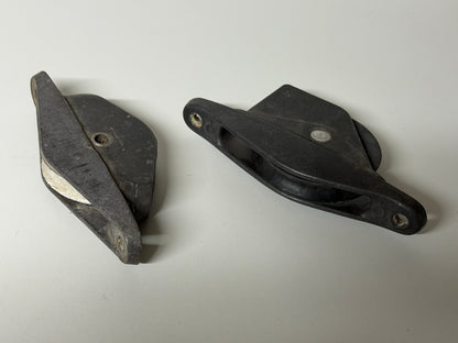 1 schijfs blok door dek max 12 mm lijn